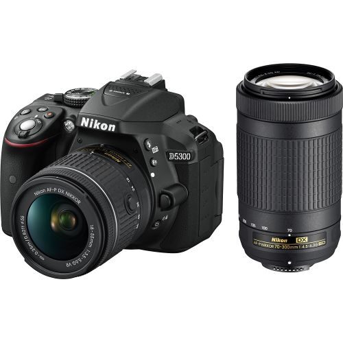 D5300 DSLR Camera With 18-55mm & 70-300mm Lens