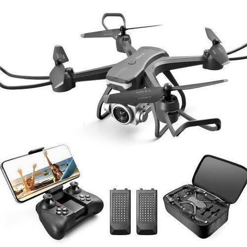 4DRC V14 Mini Drone 4K HD Wifi Drone HD Dual Camera Remote Control With 2 Batteries & A Bag