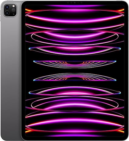 2022 Apple iPad Pro (12.9-inch, Wi-Fi, 128GB) - Space Gray (Renewed)