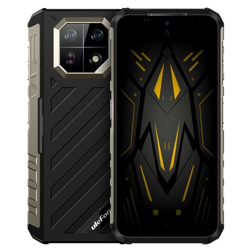 Armor 22 8GB+128GB 6.58 Inch Android 13 4G Smartphone - All Black